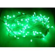 A & Y - Store Still LED String Light, 10meter 35 Foot (Green,Corded electric,Plastic)