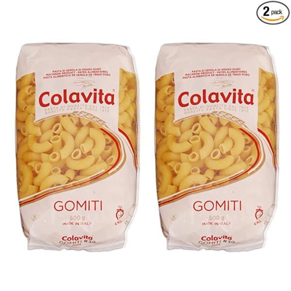 Colavita Gnocchi Pasta (500g) | Hard Durum Wheat Pasta | Imported from Italy | Combo Pack of 2