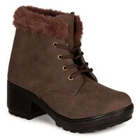 Commander Shoes Latest Fashanable Heel Boots for Girls and Women