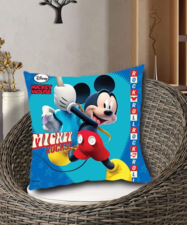Disney- Athom Living- Mickey Mouse- Kids- Cushion Cover- 40x40cm