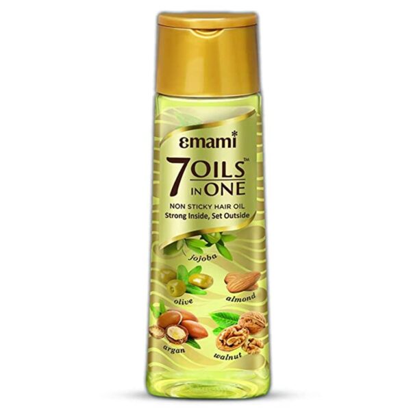 Emami 7 Oils In One | Non Sticky & Non Greasy Hair Oil