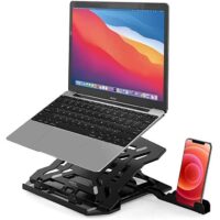 Gizga Essentials 2-in-1 Laptop Stand & Mobile Stand