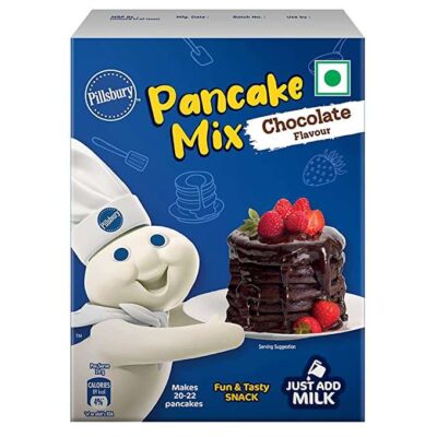 Pillsbury Chocolate Flavour Pancake Mix| Makes 20-22 Pancakes| 500g
