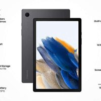 Samsung Galaxy Tab A8 26.69cm (10.5 inch) Display, RAM 4 GB, ROM 64 GB Expandable, Wi-Fi Tablet, Gray