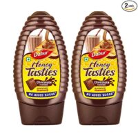 Dabur Honey Tasties Chocolate Syrup | Enriched with Vitamin D |No Added Sugar - 200gm (Pack of 2)
