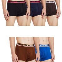 Lux Cozi Men's Cotton Boxers (Pack of 5)