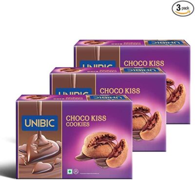 UNIBIC Foods Choco Kiss Cookies 250g (Pack of 3)