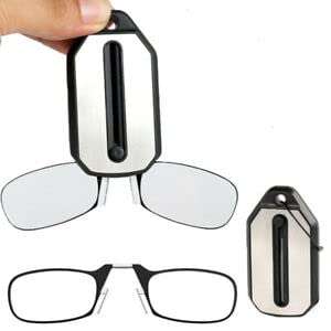 Sunshades Keychain Holder Nose Reading Glasses