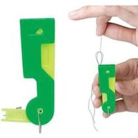 Set of 2 Multicolor Automatic Plastic Needle Threader