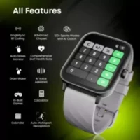 Fastrack Revoltt X1.83 HD Display SingleSync BT Calling Advanced Chipset Calculator Smartwatch