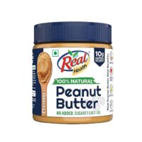 Real Health 100% Natural Peanut Butter Creamy - 350gm