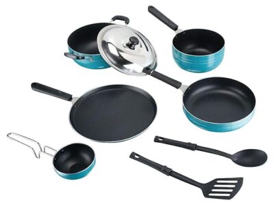 Tosaa Popular Nonstick Cookware 8 Pcs Gift Set- limited offer